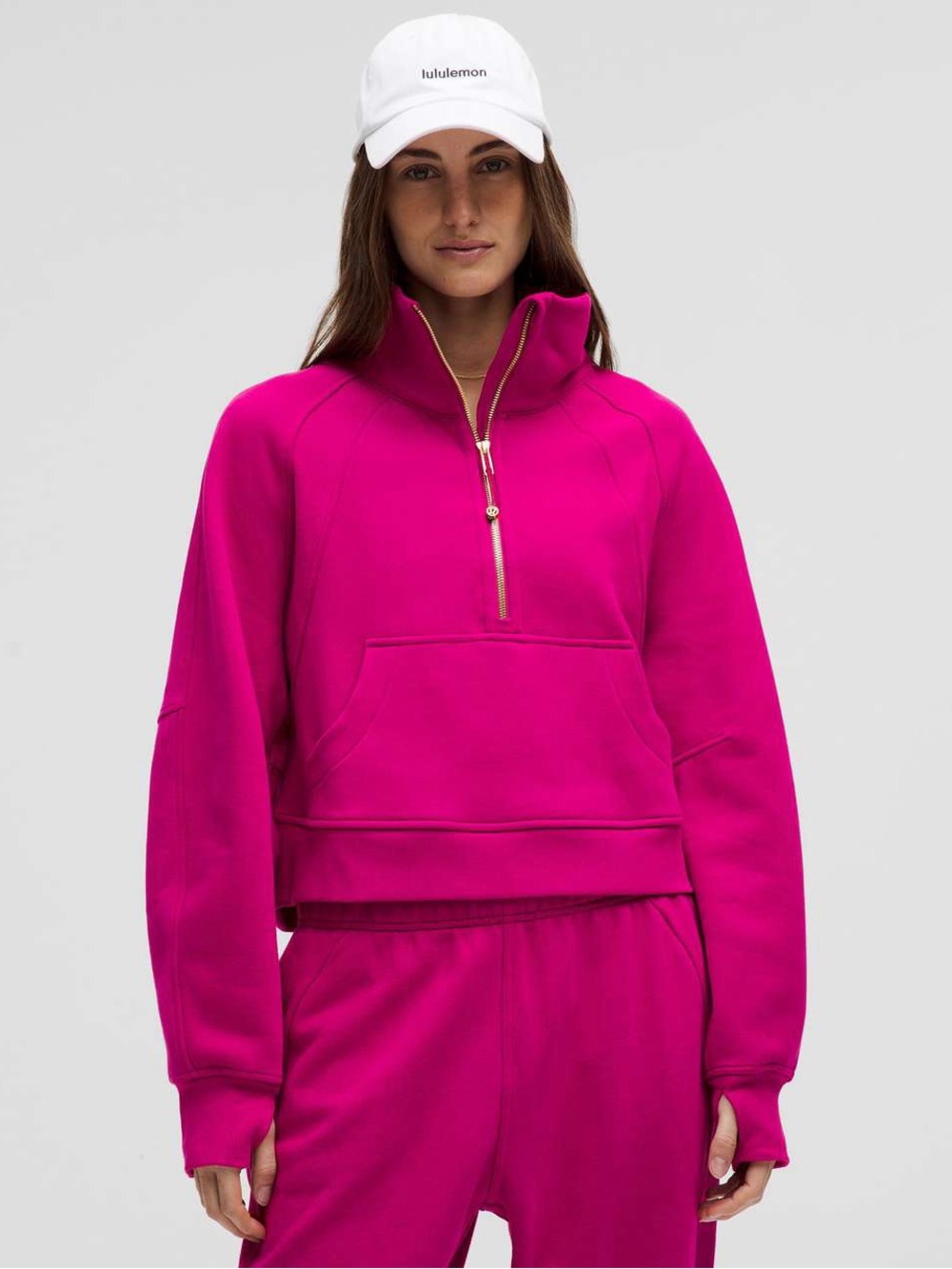 RARE FIND ✨ Lululemon Scuba Oversized Funnel-Neck Half-Zip Ladies Plus